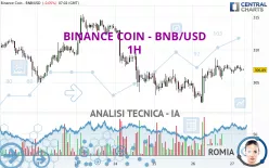 BINANCE COIN - BNB/USD - 1H