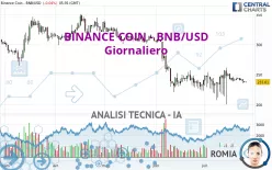 BINANCE COIN - BNB/USD - Giornaliero