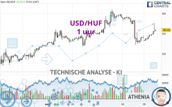 USD/HUF - 1 uur
