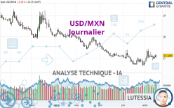 USD/MXN - Journalier