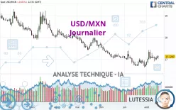 USD/MXN - Journalier