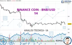 BINANCE COIN - BNB/USD - 1H