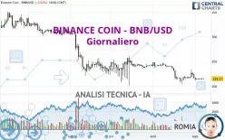 BINANCE COIN - BNB/USD - Giornaliero