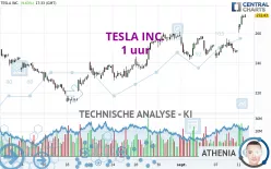 TESLA INC. - 1 uur