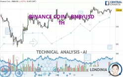 BINANCE COIN - BNB/USD - 1H