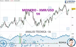 MONERO - XMR/USD - 1H