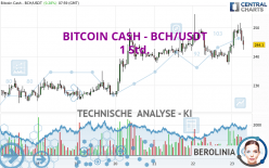 BITCOIN CASH - BCH/USDT - 1 Std.