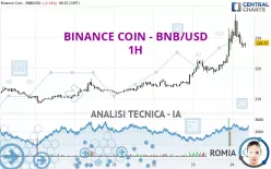 BINANCE COIN - BNB/USD - 1H