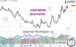 USD/MXN - Journalier