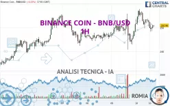 BINANCE COIN - BNB/USD - 1H