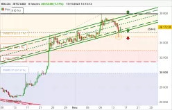 BITCOIN - BTC/USD - 8 Std.