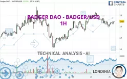 BADGER DAO - BADGER/USD - 1H