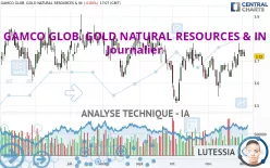 GAMCO GLOB. GOLD NATURAL RESOURCES &amp; IN - Journalier