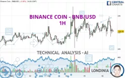 BINANCE COIN - BNB/USD - 1H