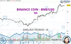 BINANCE COIN - BNB/USD - 1H