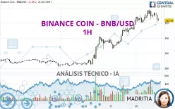 BINANCE COIN - BNB/USD - 1H