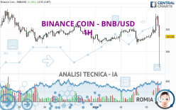 BINANCE COIN - BNB/USD - 1H