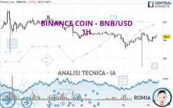 BINANCE COIN - BNB/USD - 1H