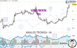 USD/MXN - 1H