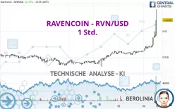 RAVENCOIN - RVN/USD - 1 Std.