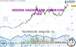 HEDERA HASHGRAPH - HBAR/USD - 1 Std.