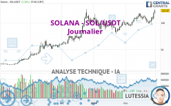 SOLANA - SOL/USDT - Journalier