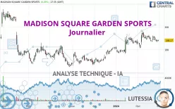 MADISON SQUARE GARDEN SPORTS - Journalier