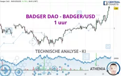 BADGER DAO - BADGER/USD - 1 uur