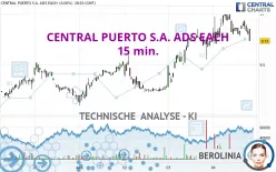 CENTRAL PUERTO S.A. ADS EACH - 15 min.