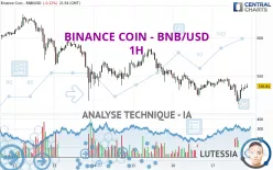 BINANCE COIN - BNB/USD - 1H