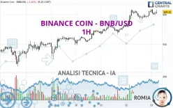 BINANCE COIN - BNB/USD - 1H