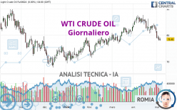 WTI CRUDE OIL - Journalier