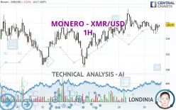 MONERO - XMR/USD - 1H