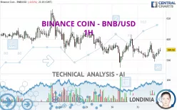 BINANCE COIN - BNB/USD - 1H