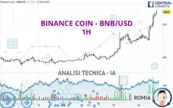 BINANCE COIN - BNB/USD - 1H