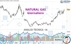 NATURAL GAS - Journalier