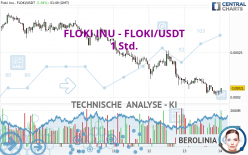 FLOKI INU - FLOKI/USDT - 1 Std.