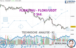 FLOKI INU - FLOKI/USDT - 1 Std.