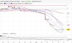 TONIX PHARMACEUTICALS HOLDING - 1 uur