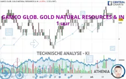 GAMCO GLOB. GOLD NATURAL RESOURCES &amp; IN - 1 uur