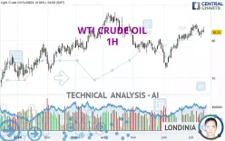 WTI CRUDE OIL - 1H