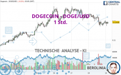 DOGECOIN - DOGE/USD - 1 Std.