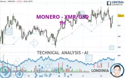 MONERO - XMR/USD - 1H