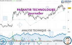 PALANTIR TECHNOLOGIES - Journalier