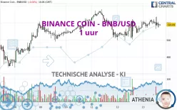 BINANCE COIN - BNB/USD - 1 uur