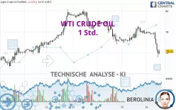 WTI CRUDE OIL - 1 Std.