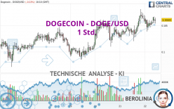 DOGECOIN - DOGE/USD - 1 Std.