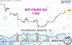 WTI CRUDE OIL - 1 Std.