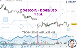 DOGECOIN - DOGE/USD - 1 Std.