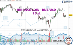 BINANCE COIN - BNB/USD - 1 Std.